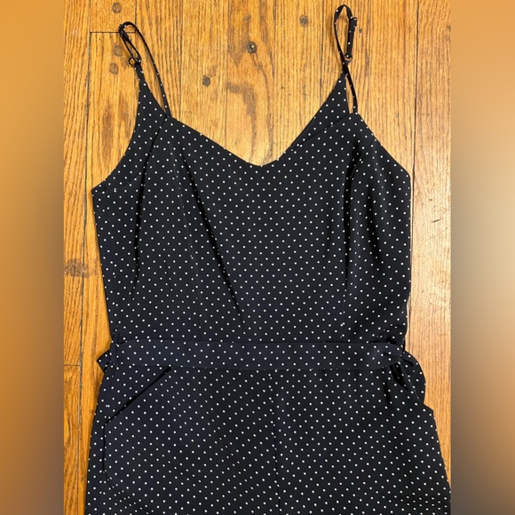 EUC Navy Carolina Belle capri wide leg romper Size 2 - Picture 3 of 5